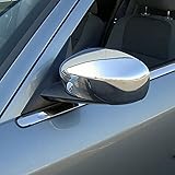 E-Autogrilles Triple Chrome Plated ABS Mirror Covers for 05-10 Chrysler 300 / 300C 06-10 Dodge Charger / 05-08 Dodge Magnum (Does Not Fit The R/T & SRT8 Model)