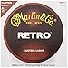 Martin Retro® Acoustic Guitar Strings – Monel, Custom Light Gauge | Warm, Natural Tone with Long Life
