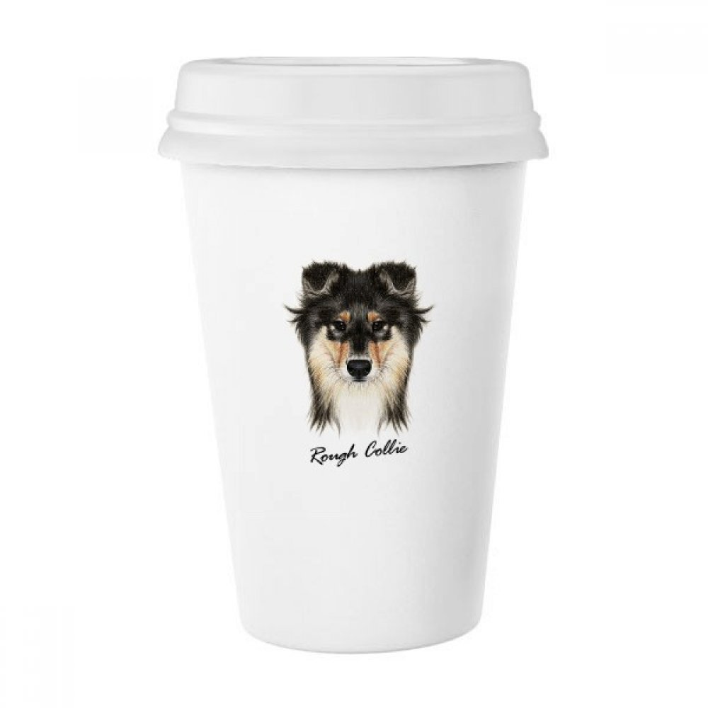 Amazon Com Long Haired Rough Collie Pet Animal Classic Mug White