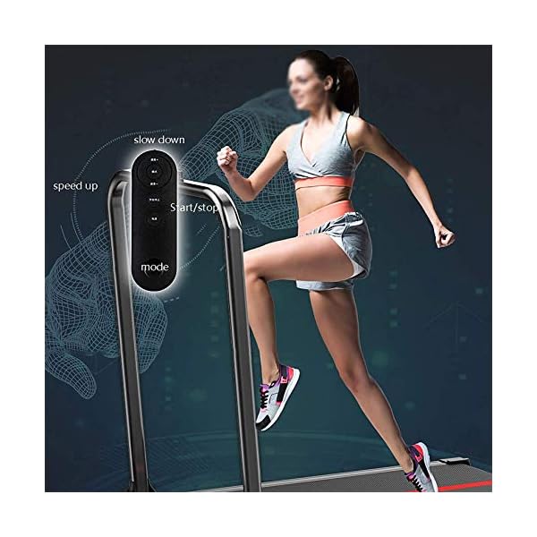 Gululu Electric Foldable Treadmill, Bluetooth Treadmill, Home Office Treadmill, Mute Walking Treadmill