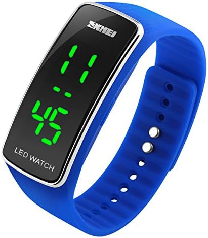 Watch Unisex Digital Watch Waterproof Sport Wristwatch for Boys Girls Men Women