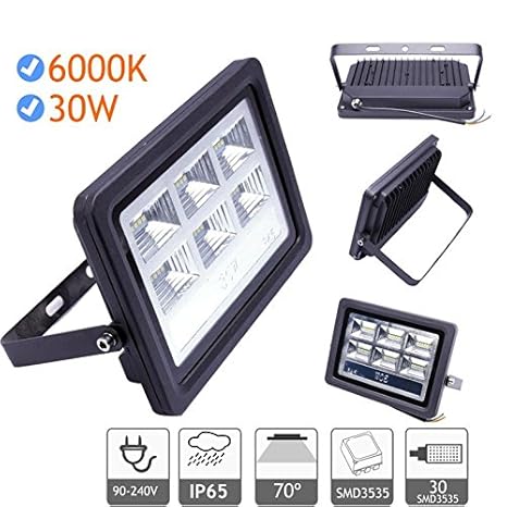 Foco proyector led de 20W a 200W exterior IP65 luz blanca cfria ...