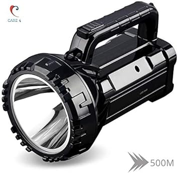 Care 4 LED High Power Searchlight Built-in Flashlight Rechargeable High Brightness
