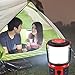 Brightest LED Rechargeable Lantern | Hurricane, Camping, Storm | Power Bank Light | 400 Hour Runtime (400 Lumen, Red)