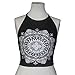 Malloom Women's Sleeveless Crop Tops Vest Backless Halter Tank Blouse T-Shirt (L)