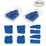 Aonesy 8 pcs Caulking Tool Scraper Kit Joint Sealant Finishing Tool Silicone Grout Remover For Bathroom Kitchen and Floor Sealing