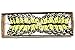 artificial butterfly. made of feather (3'' yellow monarch)