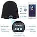 FIXKIT Music Beanie, Rechargeable Bluetooth Music Hat with USB Charging Cable, Wireless Stereo Headset Hat with Microphone, Unisex Bluetooth Beanie Hat for Men and Women, Black