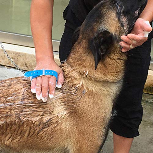SuperUS Pet Bathing Brush Pet Dog Cat Shower Bathing Brush Tool Water Sprayer Head Sprinkler Hair Washer