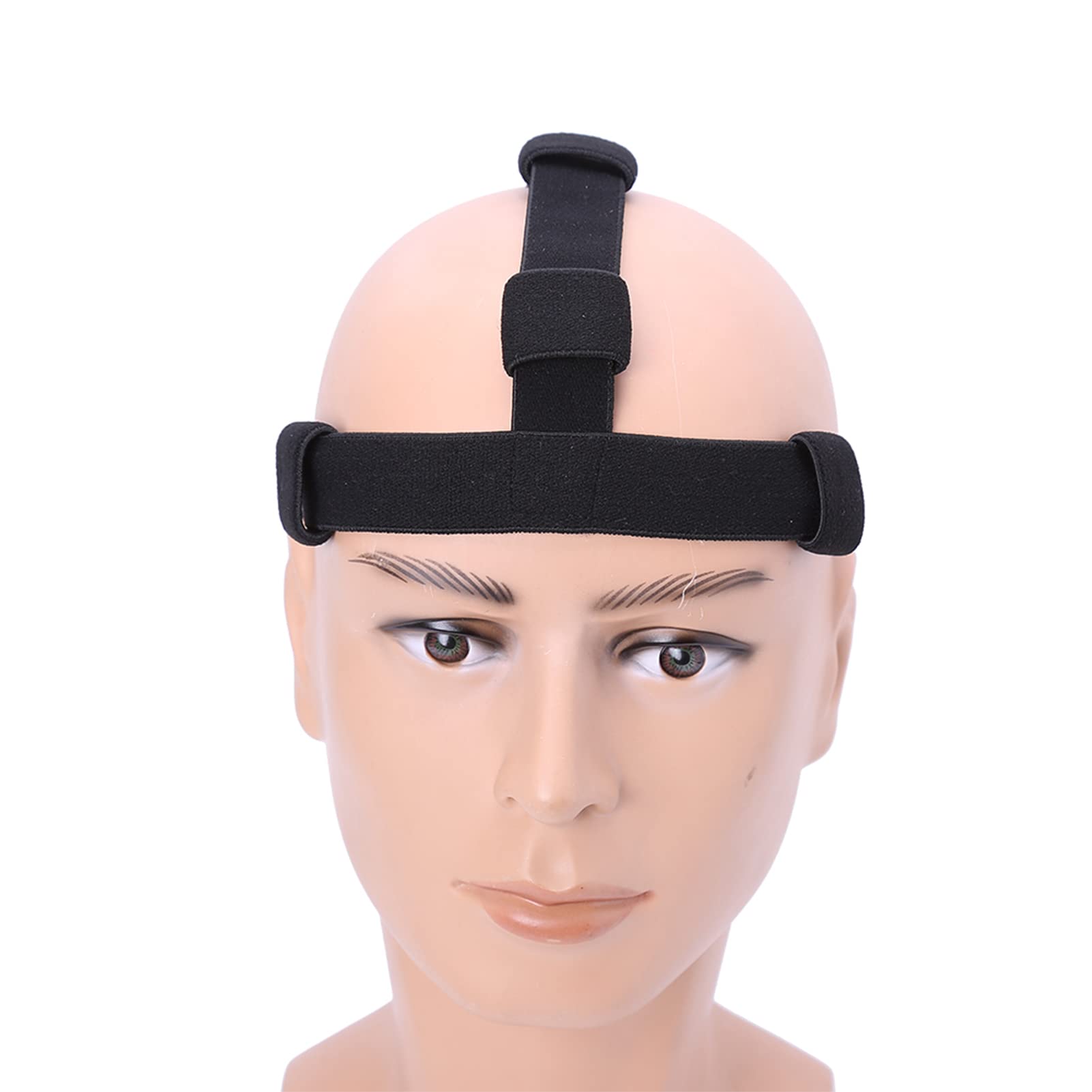 Haosie Outdoor Headlights Replacement Headband. Hands Free Flashlight Head Torch Brackets for 18650 Head Torch