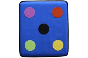 FONHER Five Bulls-Eye Fencing Target Fencing Auxiliary Training Equipment Fiber Material Shockproof Suitable for Fencing Gym Training and self-Training