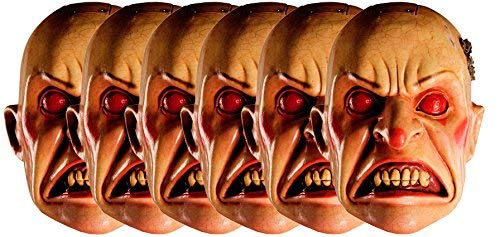 STAR CUTOUTS SMP106 BBC Smiler Mask 6 Pack, One Size