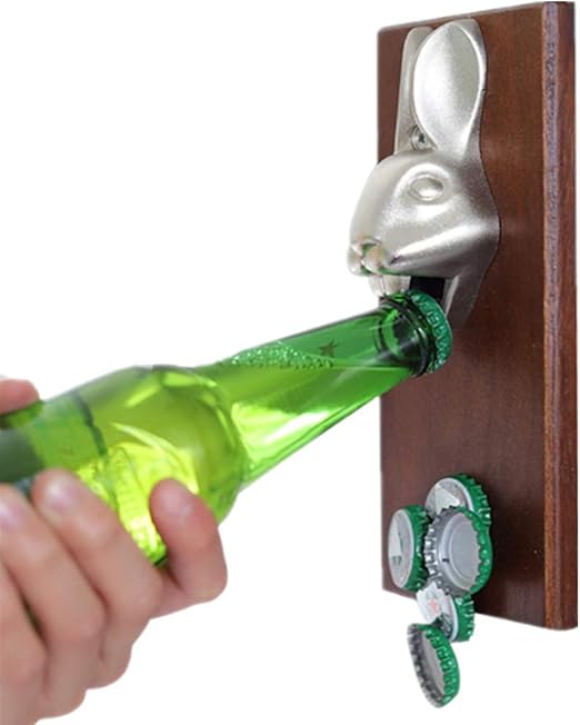 Apribottiglie Magnetico A Forma Di Cerniera – In Lega Di Zinco, Argento, Per Frigorifero, Regalo Divertente Per Amici Della Birra