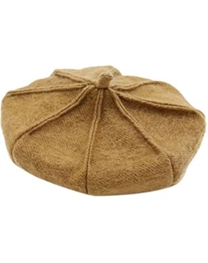 Womens Winter Thicken Beanies Bowler Hat Classic Felt Dome Berets Cap