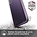 X-Doria Defense Ultra, iPhone Xs Max Case - Heavy Duty Protective Case with Anodized Aluminum Frame, Military Grade Drop Tested Case for Apple iPhone Xs Max, 6.5 Inch Screen, (Purple)