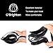 O'Brighton Swimming Goggle With Earplug + Swimming Cap Waterproof + Convenient Store UV Protection Swimming Equipment Comfortable for Adult Men Women Black
