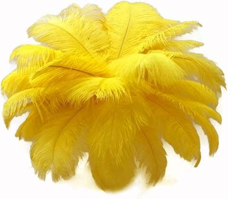 Amazon Com Moonlight Feather 1 2 Lb 14 17 Yellow Large