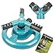 Lawn Sprinkler MyGarden Automatic Garden Water Sprinklers Lawn Irrigation System 3600 Square Feet Coverage (Green)