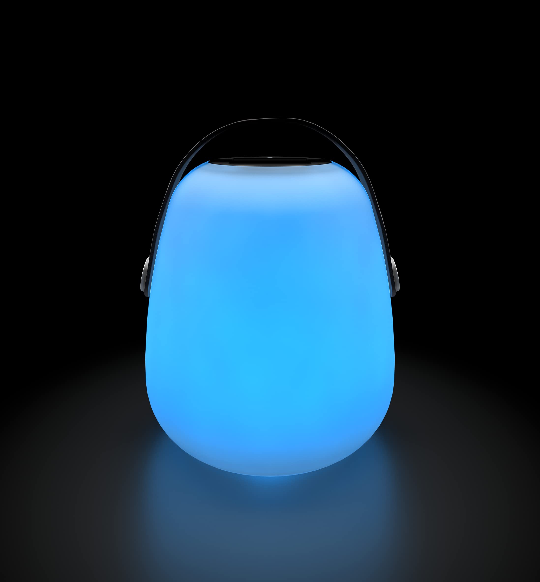 SolarCentre® Shimmer Solar Powered Outdoor Colour Changing Remote Controlled Mood Lights - Table Lantern 18cm