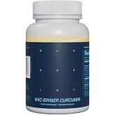Blueprint Bryan Johnson NAC Supplement - Promotes Stress Relief, Immune System Function, Respiratory Health - Includes N-Acetyl-L-Cysteine, Ginger, Curcuminoids - Detoxifying - Vegan (30 Servings)
