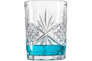 Godinger Bathroom Tumbler Cup Glass, Water Glass, Toothbrush Holder - Dublin Crystal Collection, 7oz