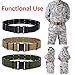 YAHILL® Adjustable Security Tactical Belt Heavy Duty Rescue Belt for Outdoor Sports and Hunting (Army Green)