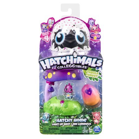 Hatchimal Colleggtibles Fabula Forest Light Up Nest Season 4