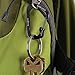 Nite Ize Slidelock Stainless Steel Locking Carabiner - Keychain Carabiner with Locking Gate - Carabiner Clip for Keys, Camping Accessories & More - Assorted Sizes, Black (3 Pack)