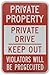 SmartSign Private Drive Sign, Private Property Sign, 12 x 18 Inches 3M Engineer Grade Reflective Aluminum, Weather Resistant