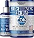 Brightening Serum - Dark Spot Corrector for Face - Made In USA - Potent Vitamin C Serum with Hyaluronic Acid, Niacinamide 10% and Alpha Arbutin for Hyperpigmentation Treatment with Anti Aging Effect