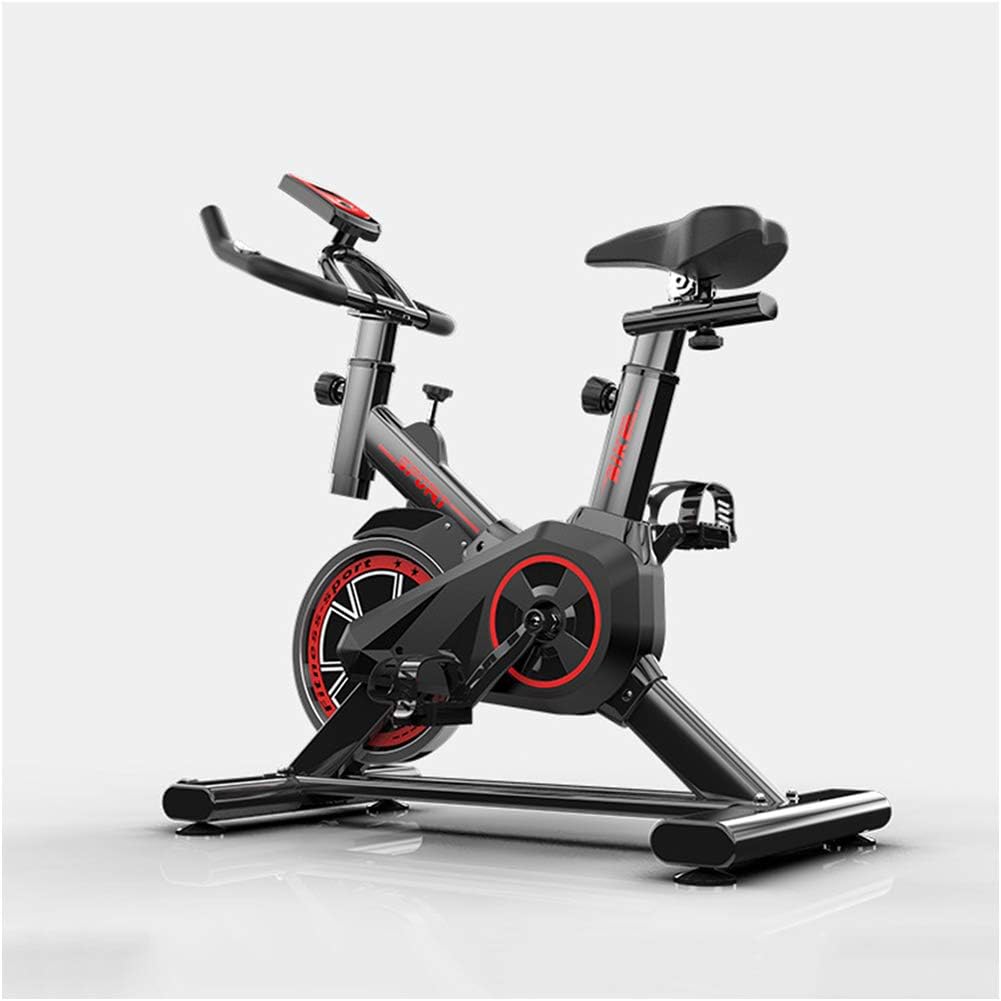 TXDWYF Fitness Cardio Home Cycling, Excersize Bike for Home Use, Aerobic Indoor Training Exercise Bike, Spinning Bike, Peloton Bike, 6kg Flywheel, with Pulse Monitor