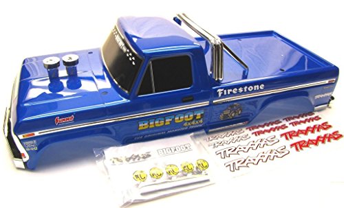 TRAXXAS BIGFOOT ORIGINAL BODY, THIS IS ONE OF THE BEST LOOKING TRAXXAS BODIES EVERY, ALSO FITS THE 2WD STAMPEDE.