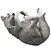 Decorative Drinking Gray Wolf Wine Bottle Holder Sculpture in Southwestern Statues and Figurines As Wildlife Animal Bar Accessories & Tabletop Wine Racks and Stands or Rustic Hunting Cabin Gifts