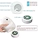 Big Bear Silicone Night Light, Monoki USB Rechargeable Soft Silicone LED Night Light Desk Lamp for Baby Kids Adults Bedroom, Warm White, Tap Control, 7-Color Breathing Modes, Single Colors, Gift Box