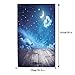 SCASTOE Moon Star with Wood Floor Background Photography Backdrop Studio Photo Props