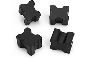 CHAR YONG Rubber Coil Spring Booster Spacers - Heavy Duty Rubber Front Coil Spring Spacers for Car Coil Spring Boosters 1.5" Thick,Suspension Height of Vehicle By Increasing Compression Force Spring,4Pack