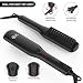 Beard Straightener for Men, Heated Beard Straightening Comb, Electric Ionic Beard Iron Brush Hot Beard Styler Dual Voltage/3 Temp Modes/Auto Shut-Off/LED Display/Portable for Home & Travelthumb 2