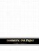 Isometric Dot Paper: 1/4 inch Distance Between Dotted Lines, Dot Grid Journal Large Size 8.5 x 11,12 by