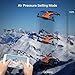 LHI Headless Quadcopter Pocket Quadcopter Drone with HD Wi-Fi Camera 628 FPV Foldable RC Drone with App Voice Control 2.4Ghz 6-Axis Gyro One Key Return
