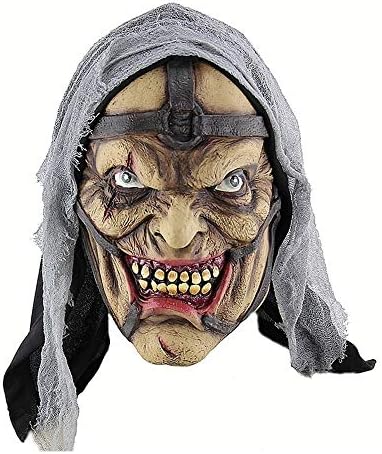 即日出荷 Jieming ハロウィンハロウィンホラーソーサレスポケモン男はアマゾン外国貿易ラテックスゴーストマスク帽子マスクマスクマスク