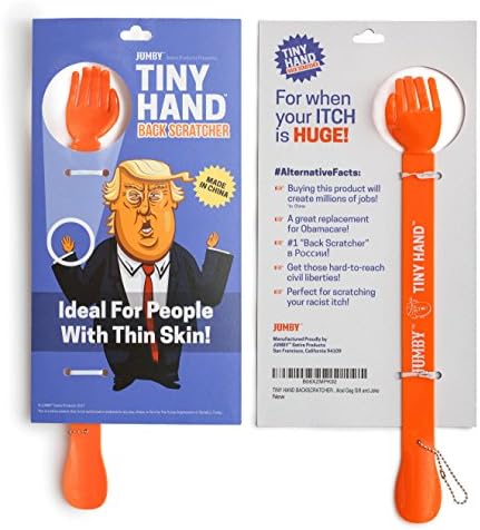 TINY HAND BACKSCRATCHER - Novelty Political Gag Gift and Joke