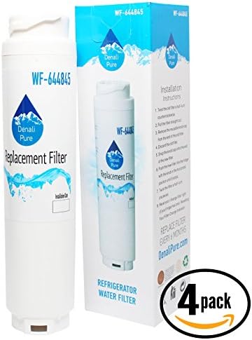 4-Pack Replacement Bosch REPLFLTR10 Refrigerator Water Filter - Compatible Bosch REPLFLTR10 Fridge Water Filter Cartridge