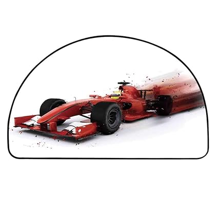 Amazon Com Yoliyana Cars Semicircle Rug Generic Formula 1