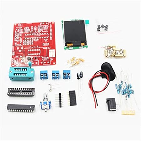 HermosaUKnight GM328 DIY Transistor Tester Werkzeugteile Frequenzmessgerät DIY Kits-Orange
