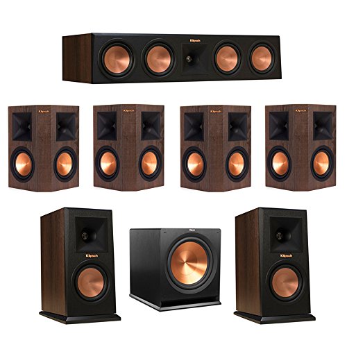 Klipsch Walnut System with Monitor Speakers, Kuwait Ubuy