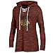 NHL National Hockey League Lace-Up Neck Hooded Pullover