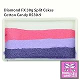 Diamond FX Split Cake, 30 gm - Small Cotton Candy