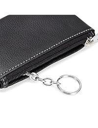 Audi coche Key Holder Funda Fob remoto con 1 metal Llavero   Piel auténtica