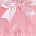 Baby Girls First Birthday Clothes One-piece Bodysuit 1st Crown Romper+Ruffle Tulle Skirt+Bowknot Headband 3PCS Set Toddler Infant Smash Cake Outfits for Casual Photo Shoot Pink Age 1 Year Old