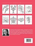 Image de Journal de coloration adulte: Anxiété (Illustrations de vie marine, Floral tribal) (French Edition)